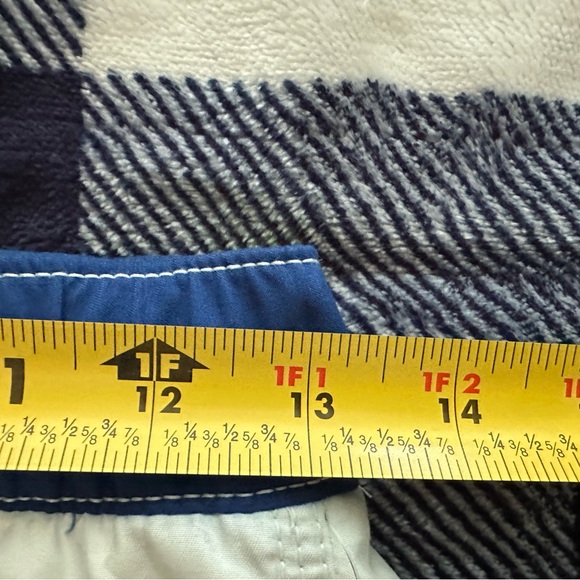 NEW GAP Kids Blue and White Striped Swim Trunks Shorts Boys Sz XL - Picture 7 of 7